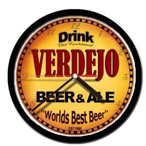  VERDEJO beer and ale cerveza wall clock 