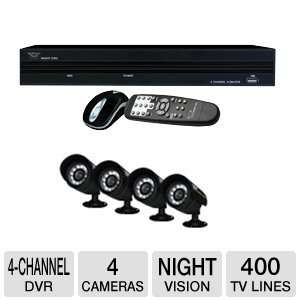  Night Owl 4 Channel Network DVR and Camera 4 Pack