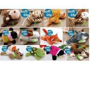  20pc/lot plush toys kinds of styles to choose qulity and 