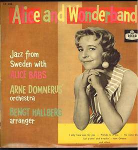 ALICE BABS   Alice and Wonderband / Original Swedish Vinyl  