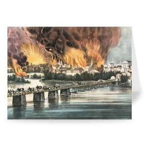  Fall of Richmond 2nd April 1865 (colour   Greeting Card 