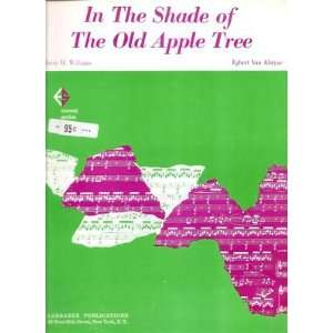  Sheet Music In The Shade Of The Old Apple Tree Harry 