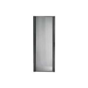  Netshelter Sx 48U 600MM Wide Perforated Curved Door Black 