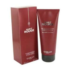  HABIT ROUGE by Guerlain Hair & Body Shower gel 6.8 oz for 