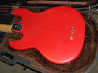 Peavey Vintage ELECTRIC BASS GUITAR T40 4 string RED t 40 humbucker 