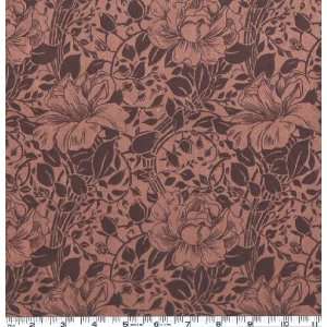  45 Wide Belle Cotton Velveteen Cocoa Brown Fabric By The 