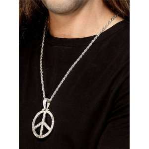   Smiffys 60S Peace Sign Hippie Medallion Costume Toys & Games