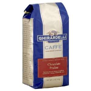 Ghirardelli, Coffee WhLB Choc Praline, 12 OZ (Pack of 6 