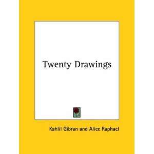  Twenty Drawings [Paperback] Kahlil Gibran Books