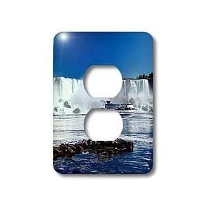 Sandy Mertens New York   Niagara Falls With Boat   Light Switch Covers 