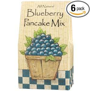 Brown Family Farm All Natural Blueberry Pancake Mix, 8 Ounce Boxes 