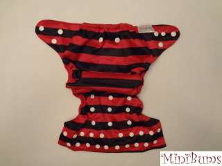 One Size MiniBums Bamboo Cloth Diapers  