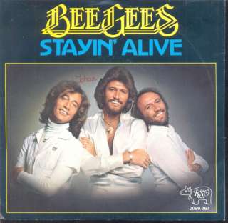 Bee Gees   Staying Alive Dutch 1977 PS 7  