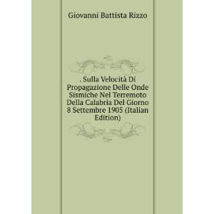  . Sulla VelocitÃ  Di Propagazione Delle Onde Sismiche 