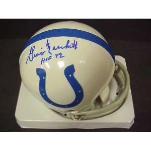 Gino Marchetti Autographed Mini Helmet Baltimore Colts   Autographed 