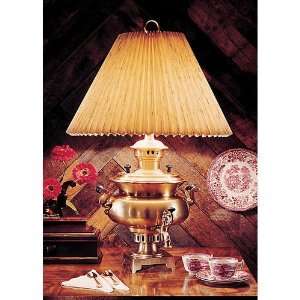  Wildwood Lamps 2426 Large Russian Samovar 1 Light Table 