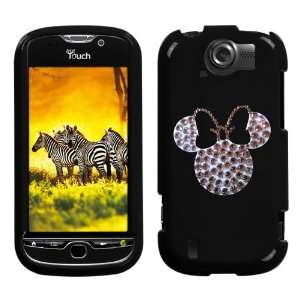 HTC TMOBILE ANDROID MYTOUCH 4G SLIDE HARD PLASTIC DESIGN BLACK AND 