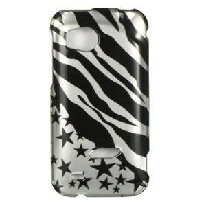  HTC Vigor 6425 Graphic Case   Silver Zebra Star (Package 
