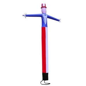  Air Dancer & Blower Combo Set   Red, WHITE, & BLUE   Inflatable 