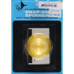  134 Spinner Yellow 1 3/4 Toys & Games