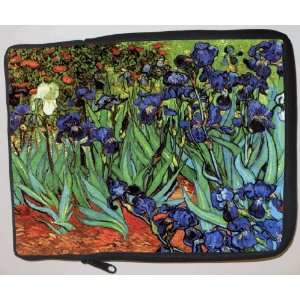  Van Gogh Art Irises Laptop Sleeve   Note Book sleeve 
