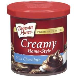 Duncan Hines Milk Chocolate Frosting, 16 oz, 3 ct (Quantity of 2)