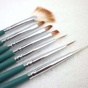  MSQ Professional 7pcs Nail Art Brush Kit Set/Painting Pen 