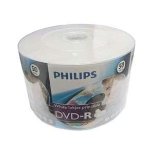   16X DVD R 4.7GB White Inkjet Hub Printable (Shrink Wrap) Electronics