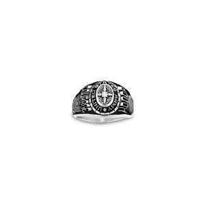    Siladium® Venus Diamond Military Ring by ArtCarved® class rings