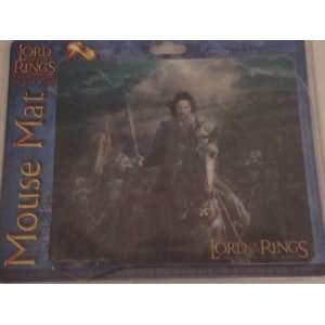   Return of the King Mouse Mat   Aragorn Leading Army 