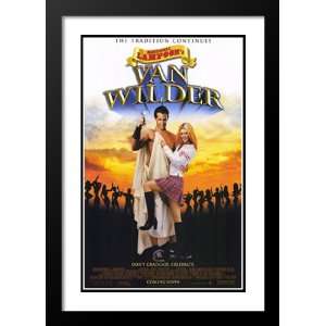  National Lampoons Van Wilder 20x26 Framed and Double 