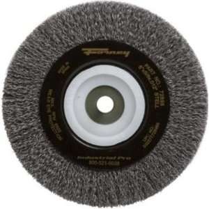   Bench Wheel Brush with 1/2 Inch Through 2 Inch Multi Arbor Home