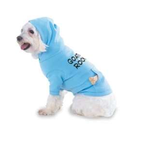  Goats Rock Hooded (Hoody) T Shirt with pocket for your Dog 