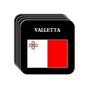  Malta   VALLETTA Set of 4 Mini Mousepad Coasters 