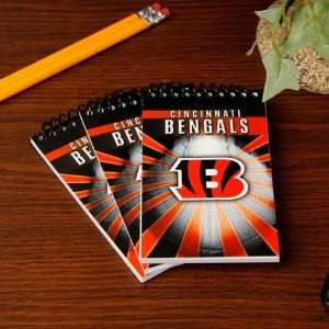    Cincinnati Bengals NFL 3 Pack Memo Books