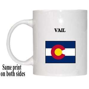  US State Flag   VAIL, Colorado (CO) Mug 