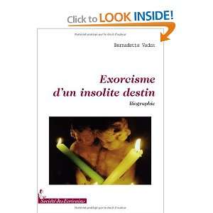   un insolite destin (9782748039283) Bernadette Vadon Books
