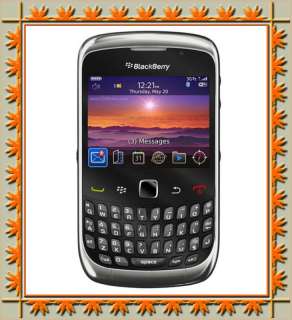 NEW Blackberry CURVE 9300 Unlocked GSM 3G WIFI Smartphone~Black  
