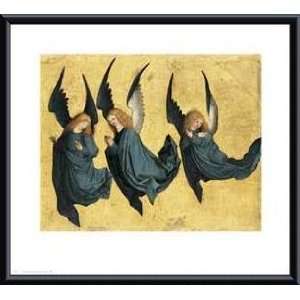   Hovering Angels   Artist Meister des Hausbuches  Poster Size 17 X 19