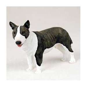  Bull Terrier Dog Figurine   Brindle