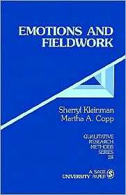 Emotions And Fieldwork, Vol. 28, (0803947224), Sherryl Kleinman 