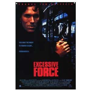  Excessive Force Original Movie Poster, 27 x 39 (1993 