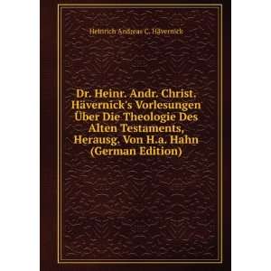   Hahn (German Edition) Heinrich Andreas C. HÃ¤vernick Books