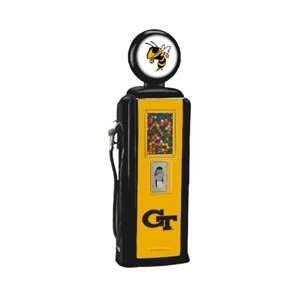 com Georgia Tech   College Tokheim Nostalgic Gas Pump Gumball Machine 