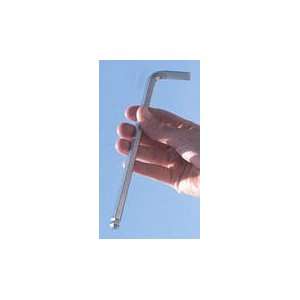  Chrome Plated Ball End Hex L Key 7/32 X 6.7 Inch