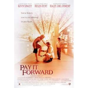 Pay It Forward Poster Movie E 11 x 17 Inches   28cm x 44cm Haley Joel 