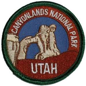  Utahs Canyonlands National Park Travel Souvenir Patch 