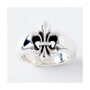  Ladies Sterling Silver Fleur de Lis Ring by Bob Siemon 