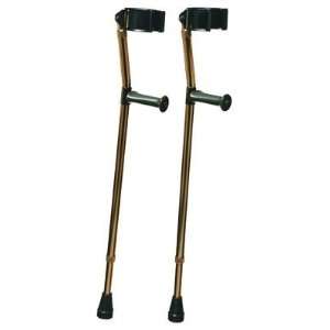  Deluxe Ortho Forearm Crutches By Lumex (Large   Pair 