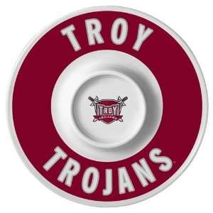 Troy University Trojans 12 inch Melamine Chip & Dip